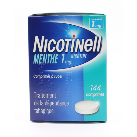 Nicotinell 1mg Menthe 144 comprimés à sucer - Univers Pharmacie