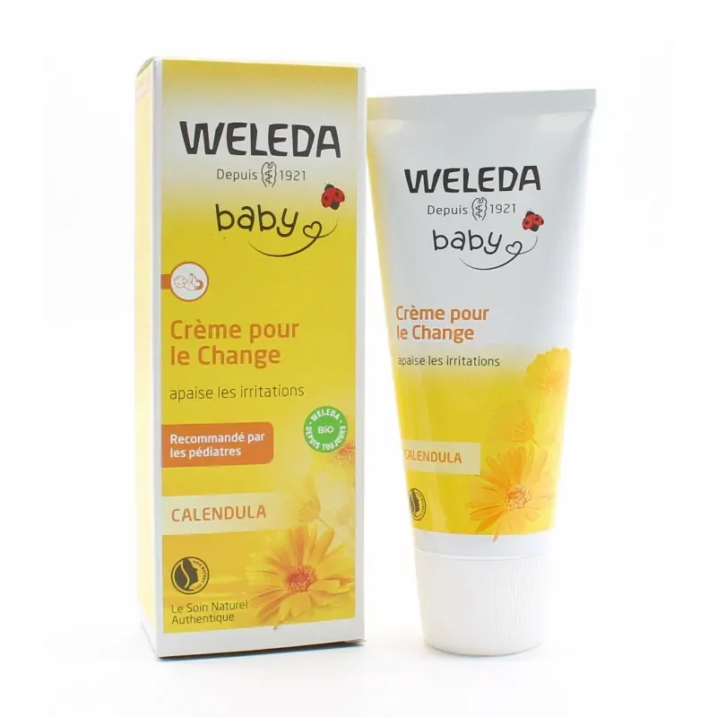 Weleda Baby Crème pour le Change Calendula 75ml - Univers Pharmacie
