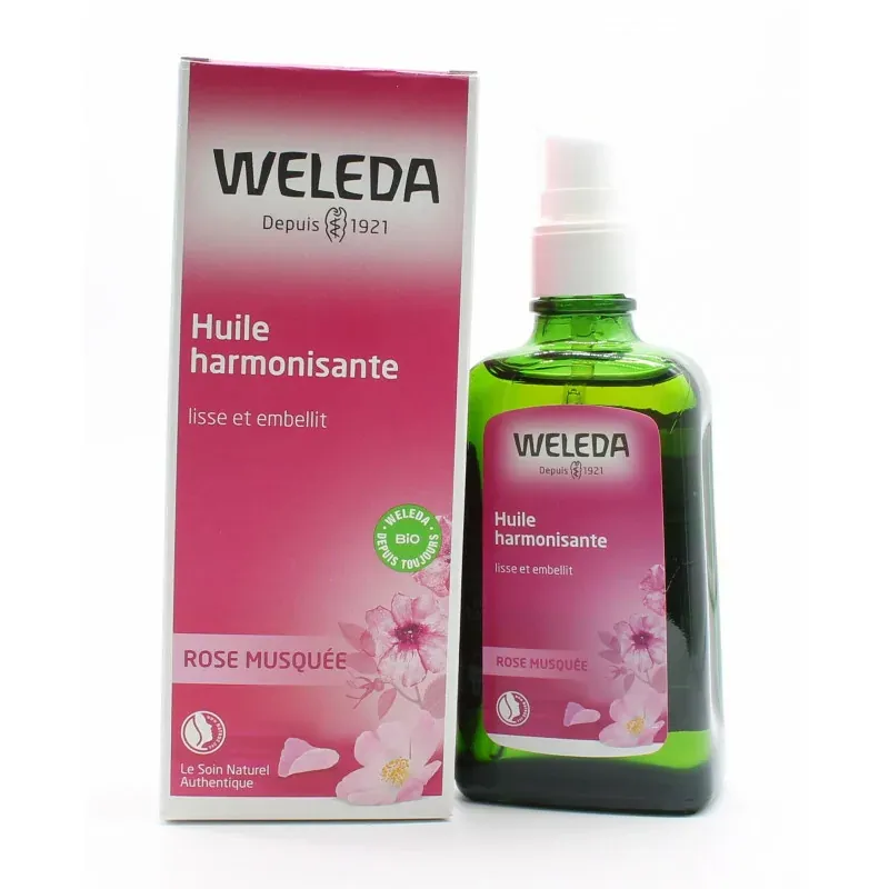 Weleda Huile Harmonisante Rose Musquée 100ml