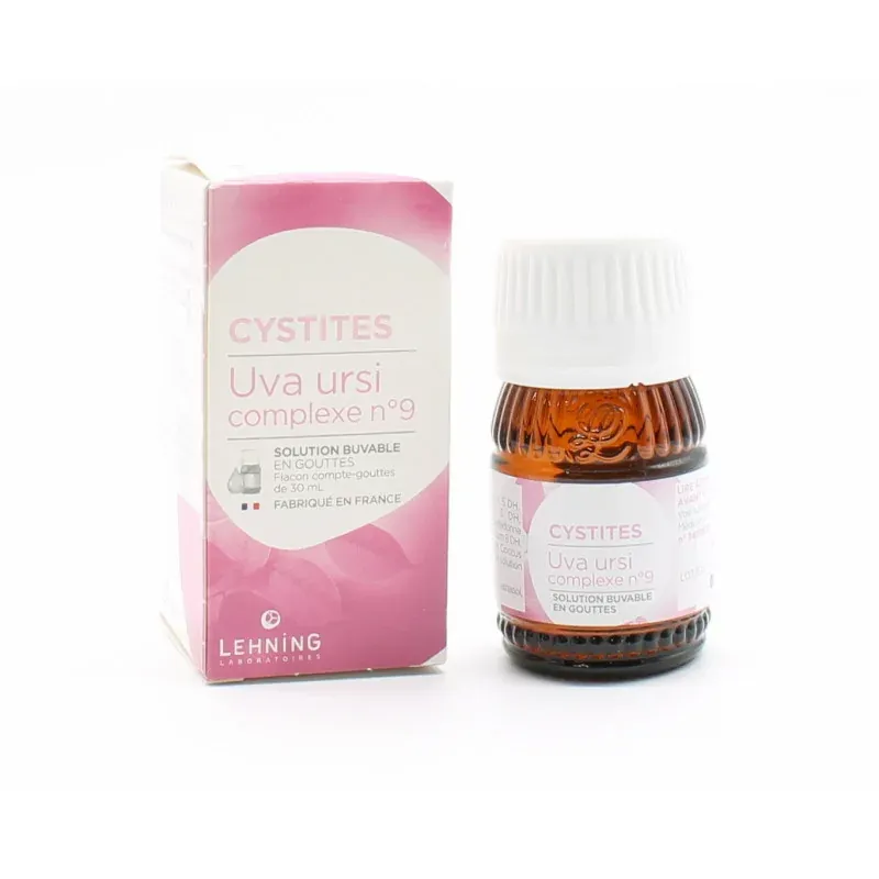 Lehning Uva Ursi Complexe n°9 Cystites 30ml