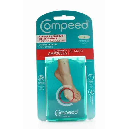 Compeed Pansements Ampoules Petit Format X6