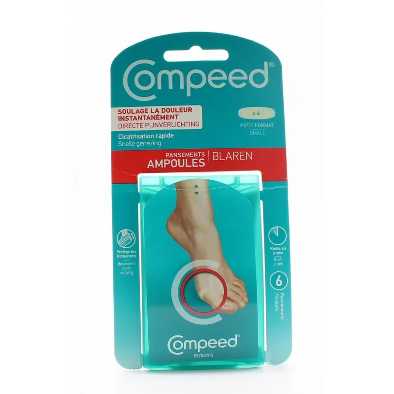 Compeed Pansements Ampoules Petit Format X6