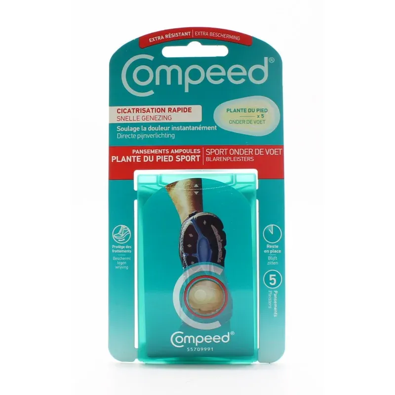 Compeed Pansements Ampoules Plante du Pied X5