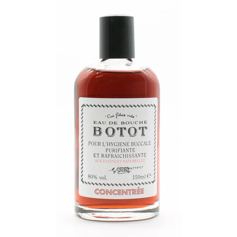 Botot Eau de Bouche Concentrée 150ml - Univers Pharmacie Botot Eau de Bouche Concentrée 150ml - Univers Pharmacie