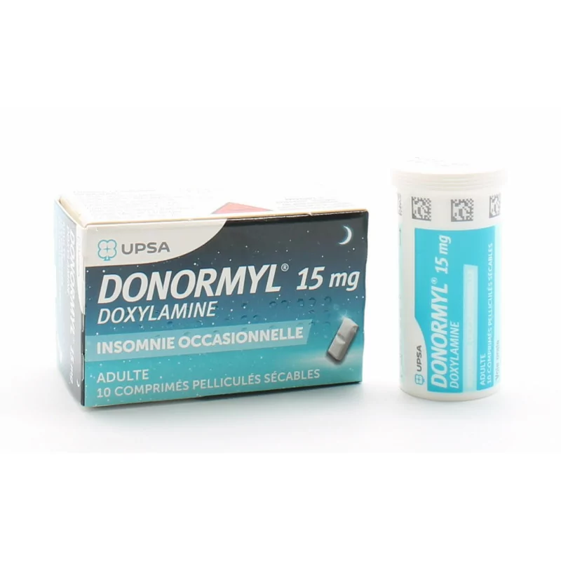 Donormyl 15mg 10 comprimés pelliculés sécables - Univers Pharmacie