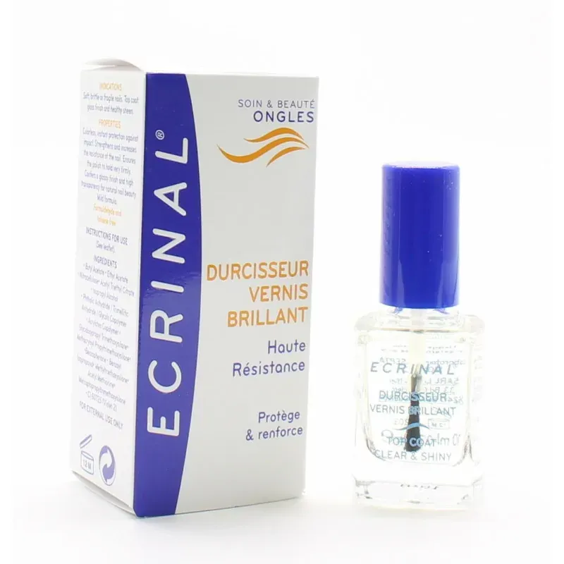 Ecrinal Durcisseur Vernis Brillant 10ml - Univers Pharmacie