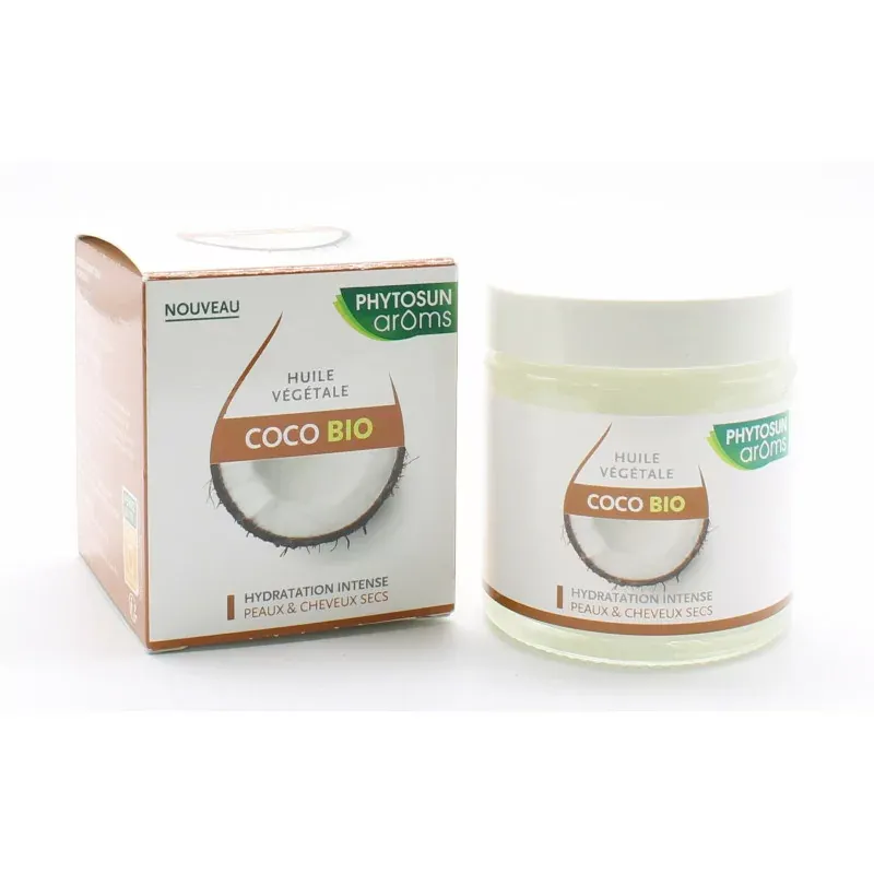 Phytosun Arôms Huile Végétale Coco Bio 100ml - Univers Pharmacie