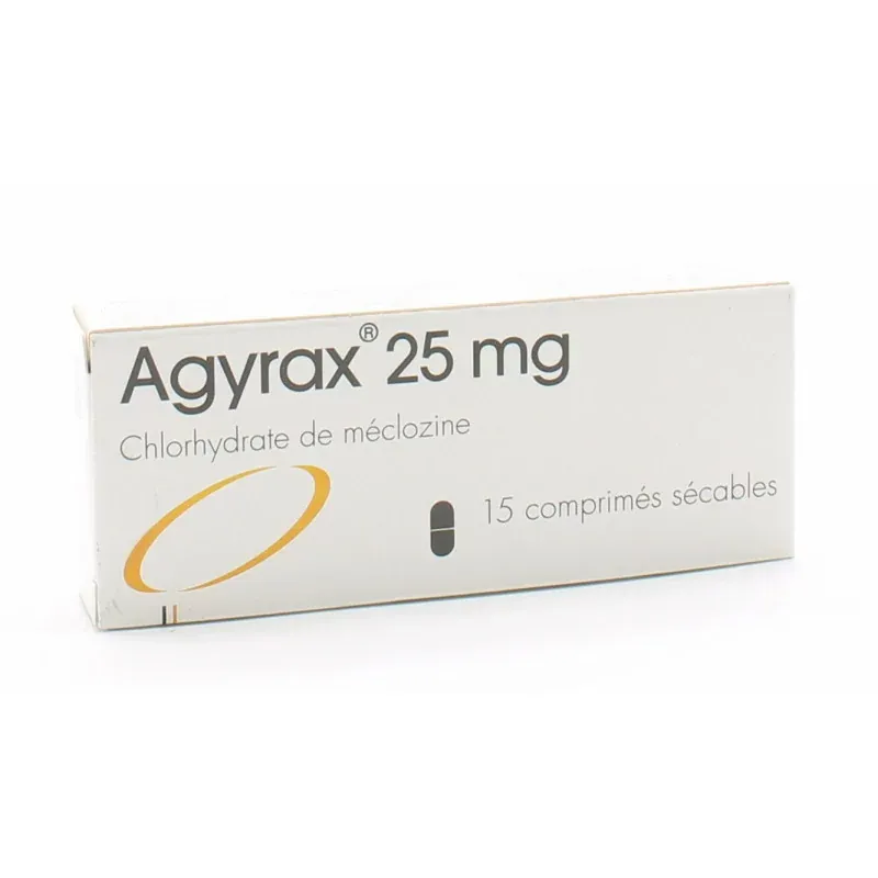 Agyrax 25mg 15 comprimés sécables - Univers Pharmacie