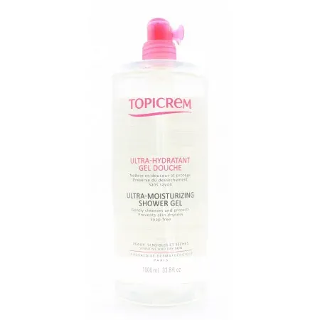 Topicrem Ultra-hydratant Gel Douche 1L - Univers Pharmacie