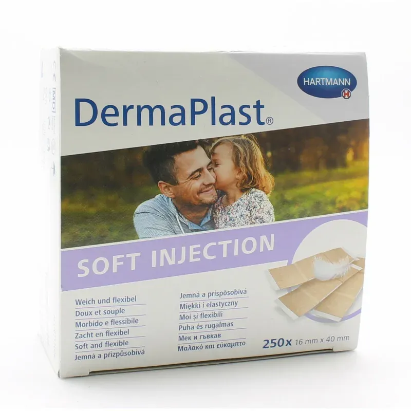 Hartmann DermaPlast Soft Injection 16mmX40mm X250 - Univers Pharmacie