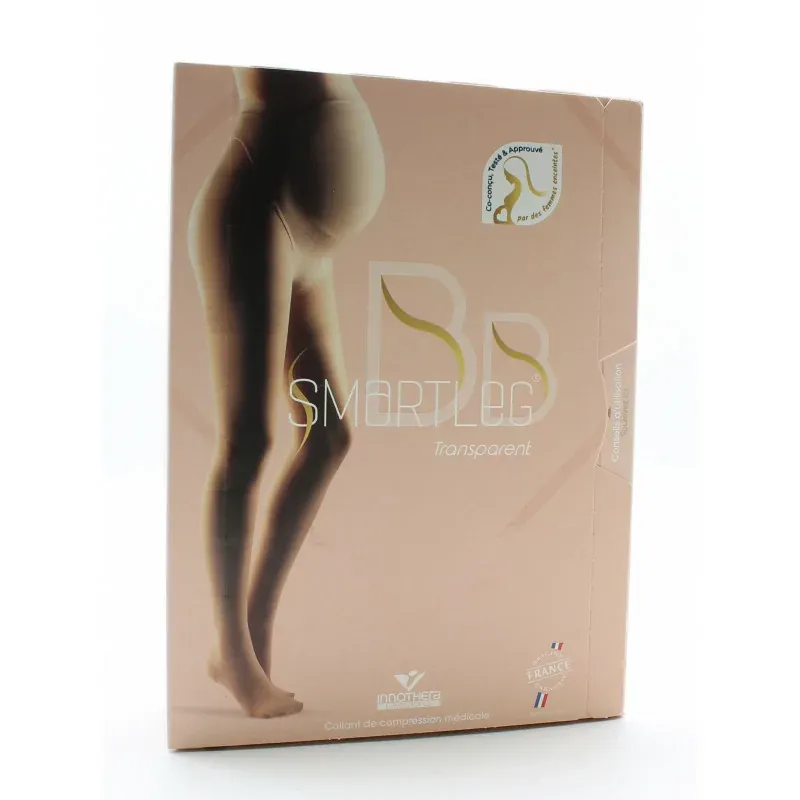 Smartleg BB Collant Maternité Transparent Irrésistible Taille 2+ Long - Univers Pharmacie