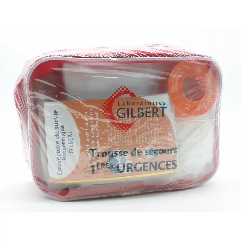 Gilbert Trousse de Secours 1ères Urgences Extérieur - Univers Pharmacie Gilbert Trousse de Secours 1ères Urgences Extérieur - Univers Pharmacie