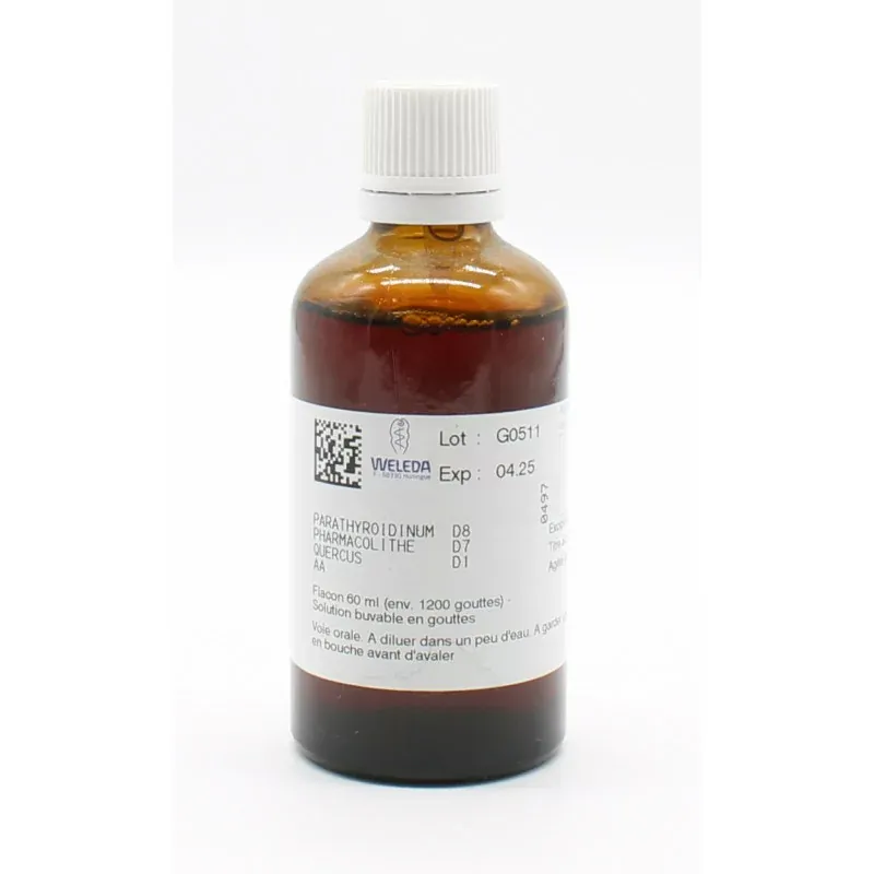 Weleda W914 Parathyroidinum D8 Solution Buvable 60ml - Univers Pharmacie