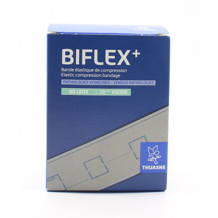 Thuasne Biflex+ Bande Elastique de Compression Forte 10cmX3m - Univers Pharmacie