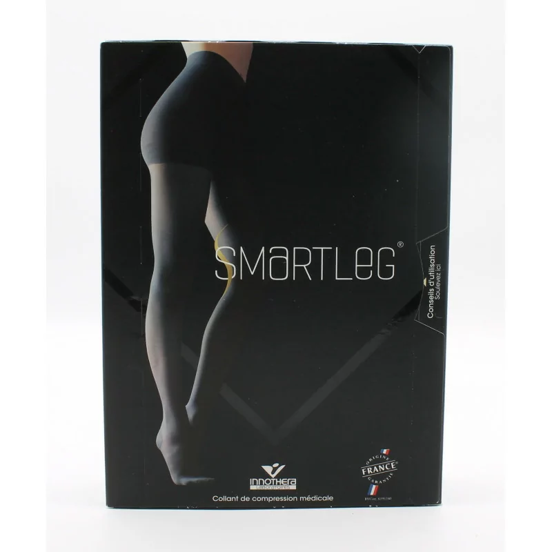 Smartleg Collant de Compression Médicale Semi-transparent Lumineuse Taille 1C+ - Univers Pharmacie