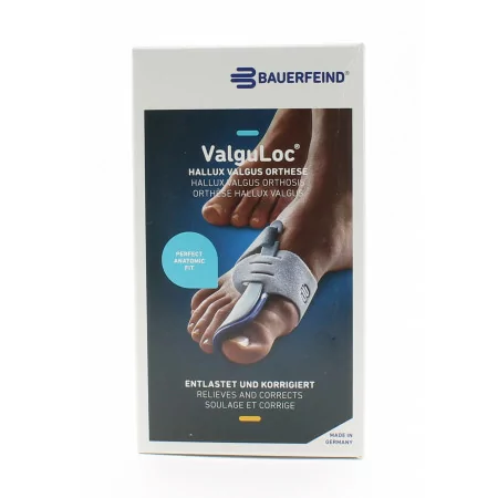 Bauerfeind ValguLoc Hallux Valgus Orthese Taille 1 Droite - Univers Pharmacie