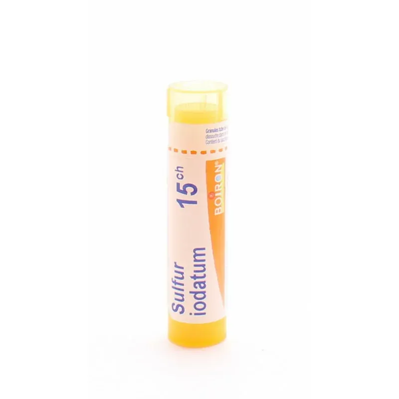 Boiron Sulfur Iodatum 15ch tube granules - Univers Pharmacie