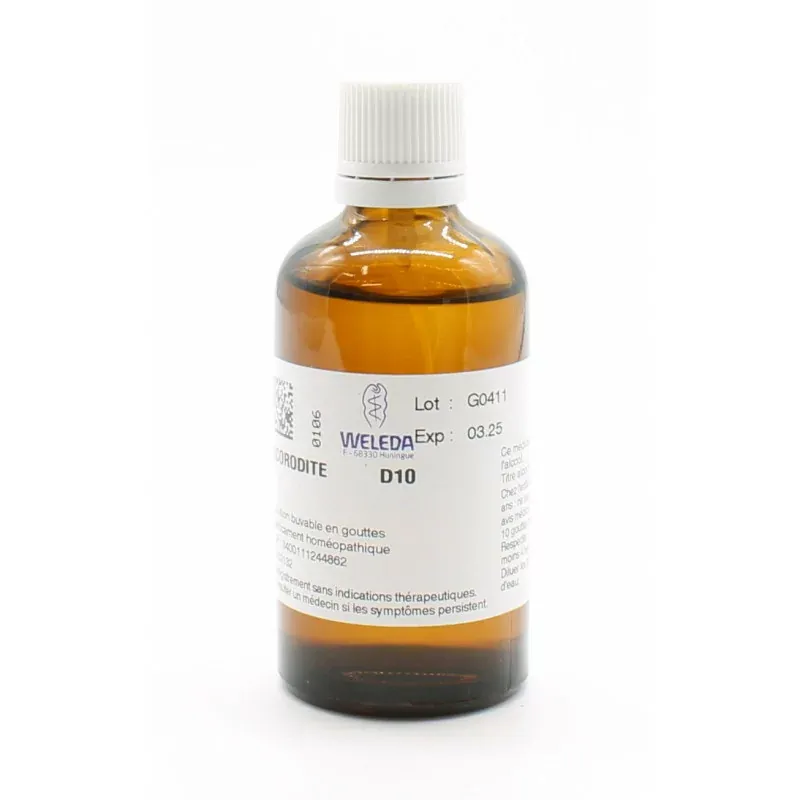 Weleda W892 Scorodite D10 Solution Buvable 60ml - Univers Pharmacie