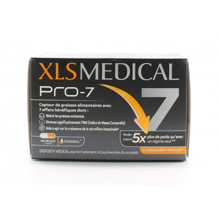 XLS Médical Pro-7 180 gélules - Univers Pharmacie