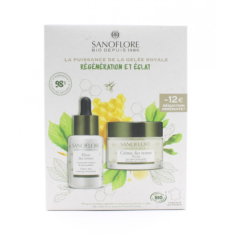 Sanoflore Coffret Régénération et Eclat - Univers Pharmacie Sanoflore Coffret Régénération et Eclat - Univers Pharmacie