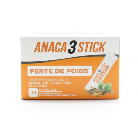 Anaka3 Stick Perte de Poids 14 sticks - Univers Pharmacie - Univers Pharmacie