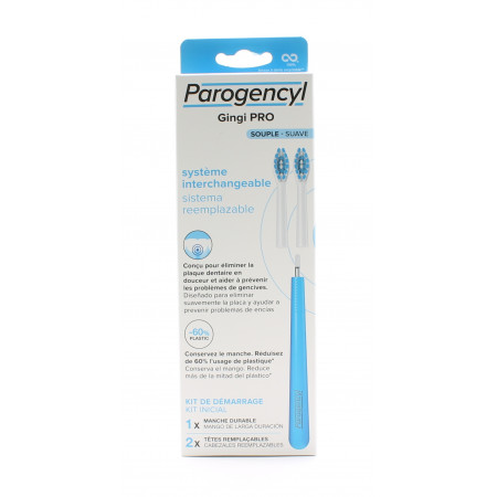 Parogencyl Gingi Pro Kit de Démarrage Brosse à Dents Souple - Univers Pharmacie