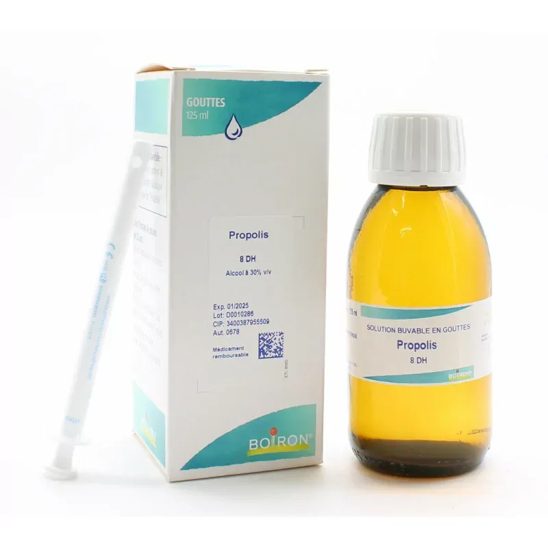 Boiron Propolis 8DH Gouttes 125ml - Univers Pharmacie