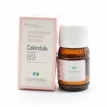 Lehning Calendula Complexe n°89 Solution Buvable 30ml - Univers Pharmacie