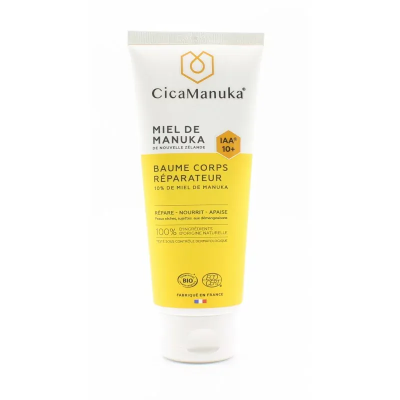 CicaManuka Baume Corps Réparateur 200ml - Univers Pharmacie