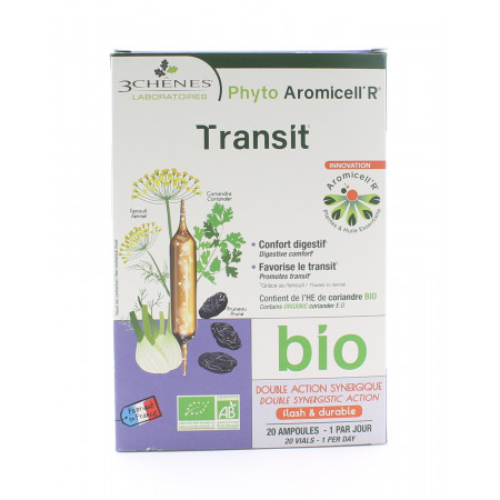 Phyto Aromicell'R Transit Bio 20 ampoules - Univers Pharmacie