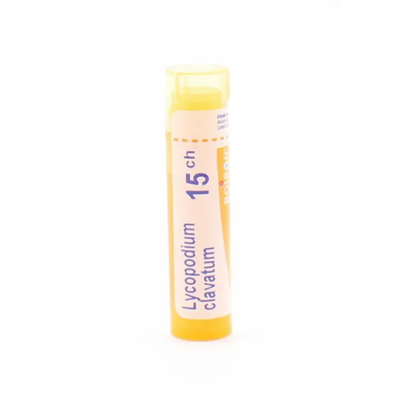 Boiron Lycopodium Clavatum 15CH Tube Granules - Univers Pharmacie