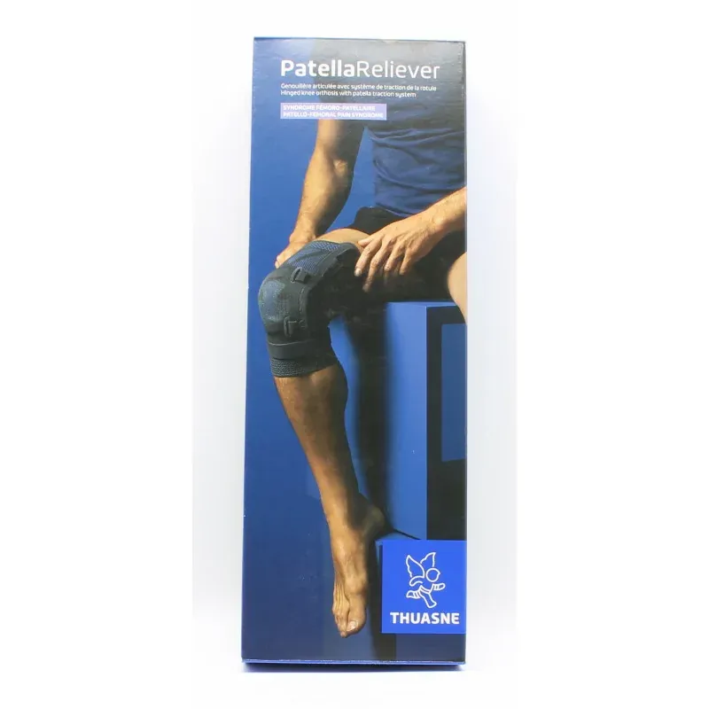 Thuasne PatellaReliever Genouillère T4 Droite Gris - Univers Pharmacie