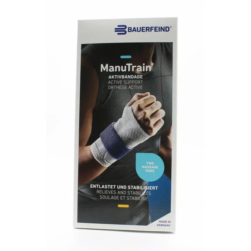 ManuTrain Orthèse Active Main-Poignet Taille 5 Gauche Titan