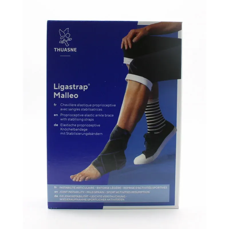 Thuasne Ligastrap Malleo Chevillière Taille 1 Gris - Univers Pharmacie