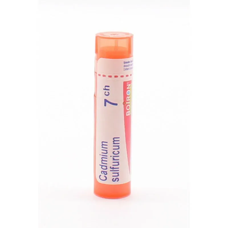 Boiron Cadmium Sulfuricum 7ch tube granules - Univers Pharmacie