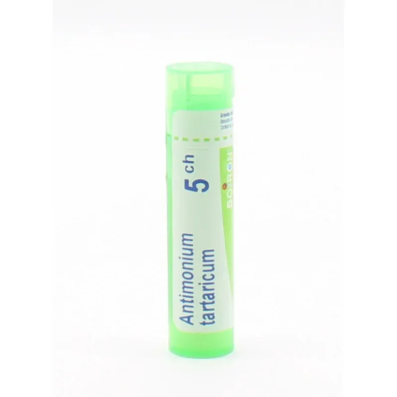 Boiron Antimonium Tartaricum 5CH Tube Granules - Univers Pharmacie