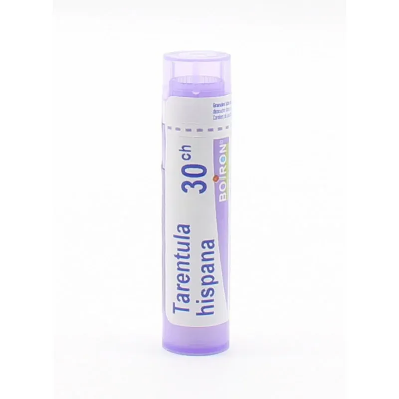 Boiron Tarentula Hispana 30ch tube granules - Univers Pharmacie