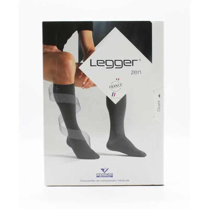 Legger Zen Chaussettes de Compression Médicale T2 Long Beige - Univers Pharmacie