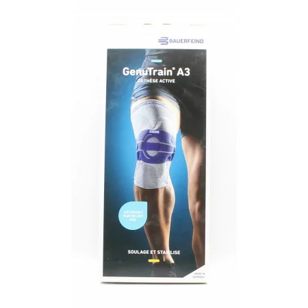 Bauerfeind GenuTrain A3 Orthèse Active Droit Taille 1 - Univers Pharmacie