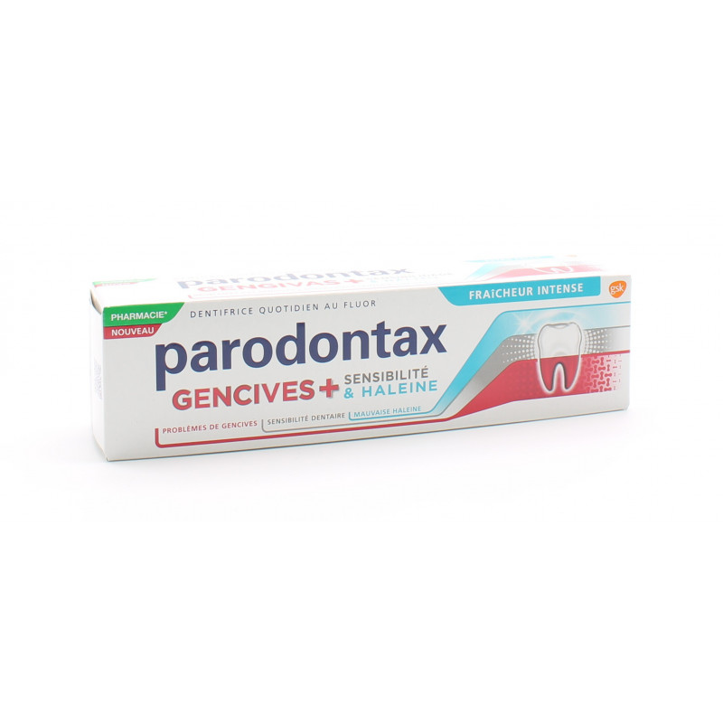 Parodontax Dentifrice Gencives + Sensibilité & Haleine 75ml - Univers Pharmacie