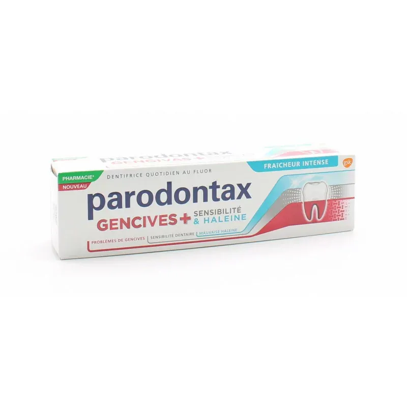 Parodontax Dentifrice Gencives + Sensibilité & Haleine 75ml - Univers Pharmacie Parodontax Dentifrice Gencives + Sensibilité & Haleine 75ml - Univers Pharmacie
