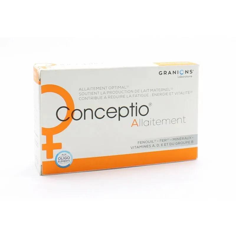 Granions Conceptio Allaitement 60 gélules - Univers Pharmacie