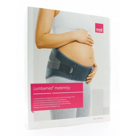 Lumbamed Maternity Ceinture de Soutien Lombaire Taille 3 H21 Gris - Univers Pharmacie