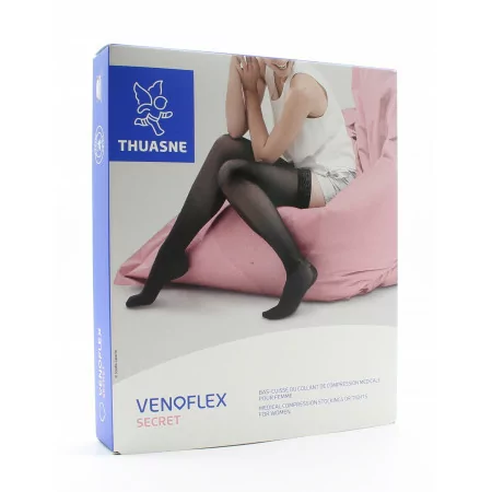 Thuasne Venoflex Secret Collant de Compression Médicale T3N Noir - Univers Pharmacie