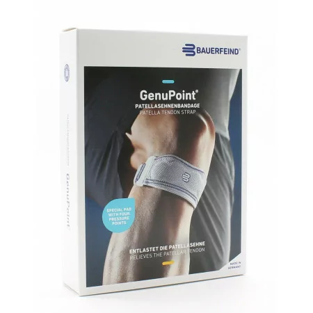 Bauerfeind GenuPoint Strap Tendon Rotulien T2 Noir - Univers Pharmacie