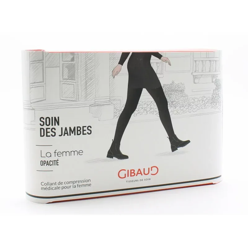 Gibaud La Femme Opacité Collant de Compression Médical 2N Noir - Univers Pharmacie