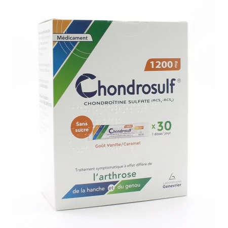 Chondrosulf 1200 mg 30 sachets - Univers Pharmacie
