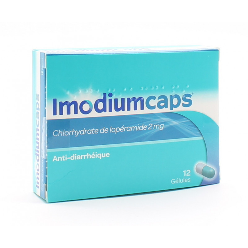 Imodiumcaps 2 mg 12 gélules - Univers Pharmacie