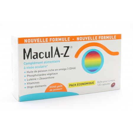 MaculA-Z 120 capsules - Univers Pharmacie