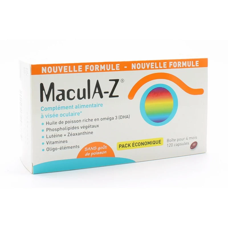 MaculA-Z 120 capsules - Univers Pharmacie